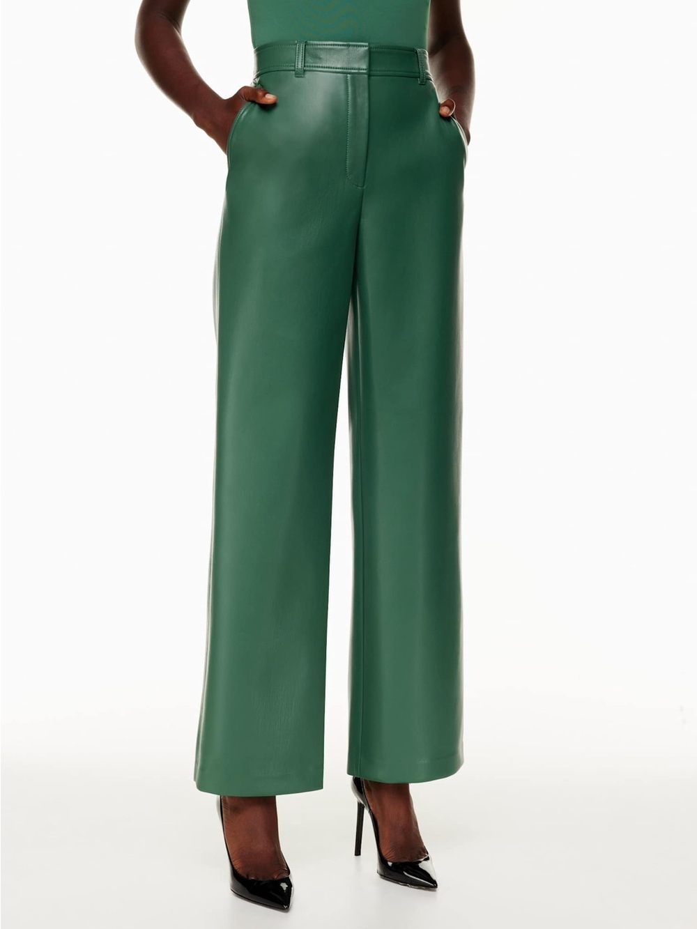 Aritzia Babaton Agency Pant in Forest Green Size 2